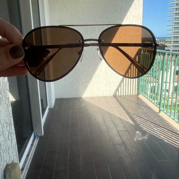 Aire Mirzam Aviator Sunglasses in Brown main image 6